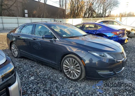 2014 Lincoln Mkz из США, поврежденный, VIN 3LN6L2J97ER803207